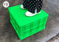 Hộp xếp chồng bằng nhựa nặng, hộp vuông bằng nhựa tự động