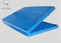 Loại mỏng Kích thước nhỏ Pallet nhựa PVC kết nối Bảng Mat cho sàn kho