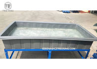 2M Lenght Lldpe Chất liệu Aquaponic Grow Bed Poly Bể nuôi thủy sản với phụ kiện bể