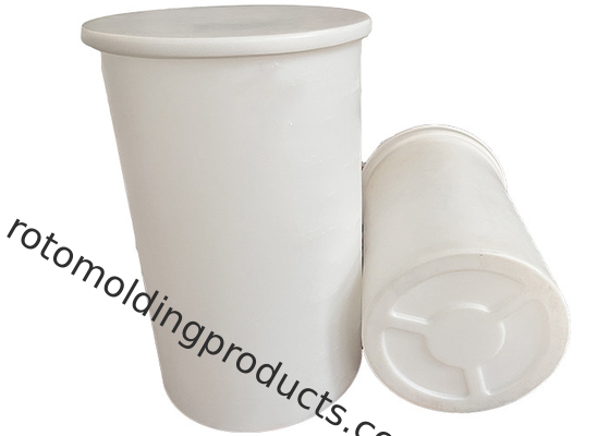 300L trụ LLDPE Chem Tainer nhựa bồn chứa mở với nắp cho thực phẩm và thuốc