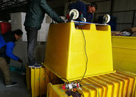 Xử lý các sản phẩm quay vòng bền LLDPE với thùng chứa vật liệu công nghiệp mạ kẽm