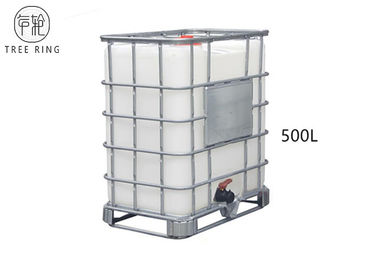 PE 500L Container trung gian được phục hồi số lượng lớn để tái chế hóa chất
