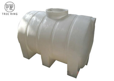 1000L tự do đứng Custom Roto Mold Tank cho lưu trữ hàng loạt chân ngang trắng / xanh dương