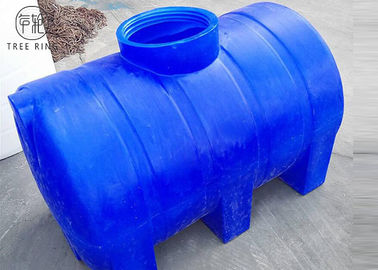 1000L tự do đứng Custom Roto Mold Tank cho lưu trữ hàng loạt chân ngang trắng / xanh dương
