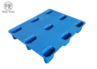 Pallet nhựa công nghiệp nặng Pp trên bánh xe với tiêu chuẩn Nine-BM