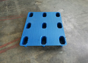 Pallet nhựa công nghiệp nặng Pp trên bánh xe với tiêu chuẩn Nine-BM
