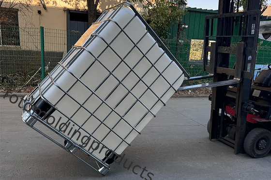 1500 Litre Ibc Chất chứa lớn trung gian 1200*1100*1165mm để lưu trữ và vận chuyển hóa chất