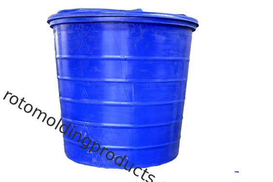 1500Gallon Polyethylene Ltdpe Open Top Round Pond 6000Liter Bins Cho Thu hoạch Mưa