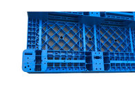 Virgin PP Rackable 1111 Pallet nhựa màu xanh với 3 tấm trượt cho giá đỡ Xe nâng, tải trọng 1000Kg