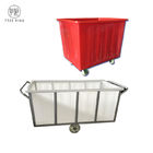 1000 lít Xe tải Poly Box Xe tải Poly lanh Xe đẩy để giữ vải lanh và giặt ủi