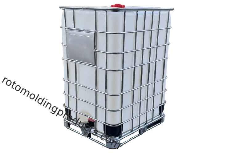 1500 Litre Ibc Chất chứa lớn trung gian 1200*1100*1165mm để lưu trữ và vận chuyển hóa chất