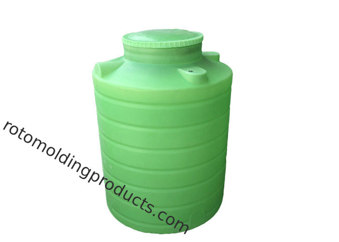 1000 lít Custom Roto Mold Tanks Cất giữ nước mưa dọc cho trang trại trồng thủy sản