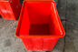 Red Heavy Duty 160L Thùng rác tái chế Thùng nước cho Aquaponic Fish Fram