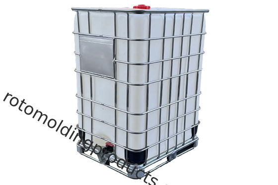 1500 Litre Ibc Chất chứa lớn trung gian 1200*1100*1165mm để lưu trữ và vận chuyển hóa chất